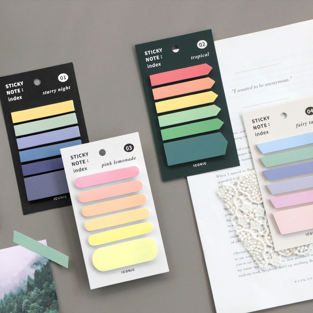 ICONIC インデックス付箋 STICKY NOTE index