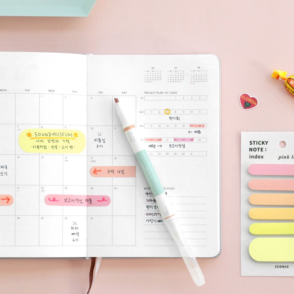 ICONIC インデックス付箋 STICKY NOTE index